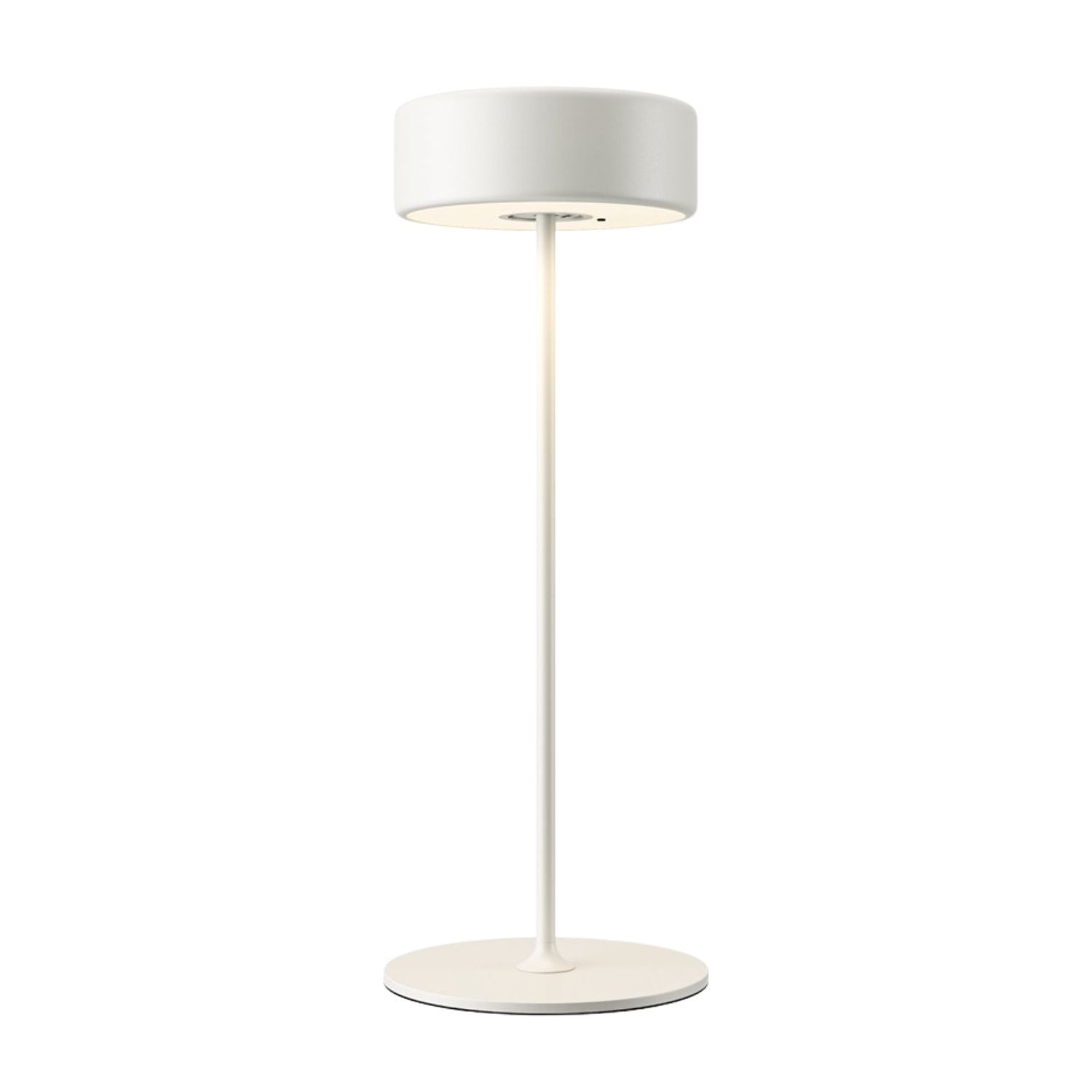 AI - Dimmable nomadic lamp in steel and integrated LED
