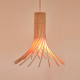 A MANITJ - Handmade natural wood pendant light