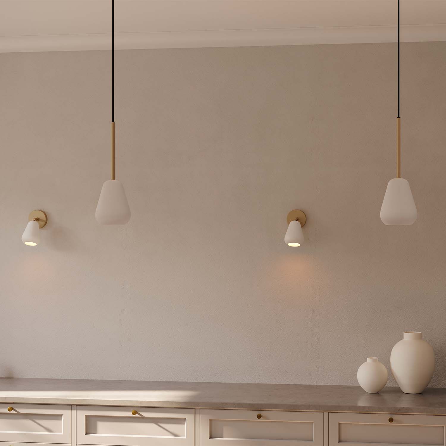 ANOLI SPOT - Minimalist and designer adjustable wall spotlight