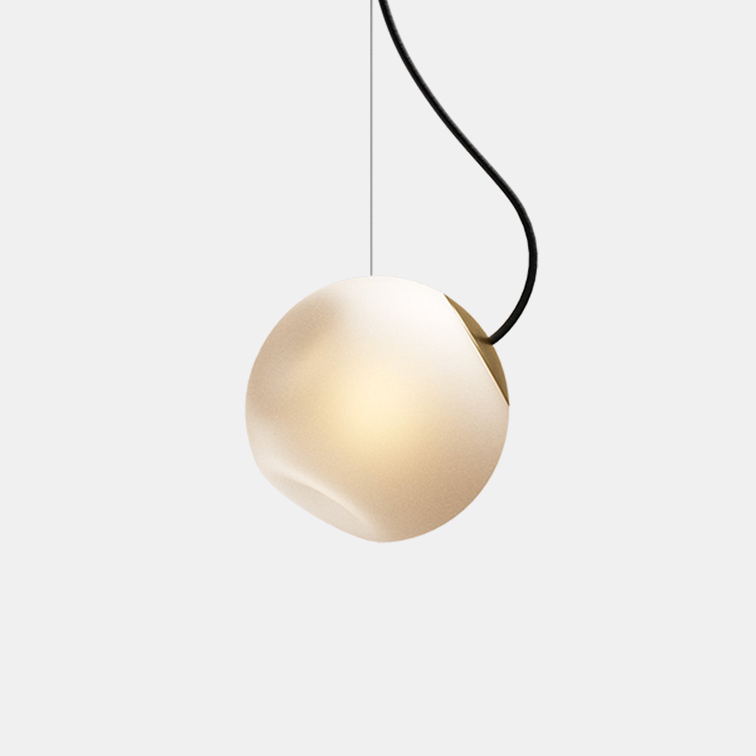 BAROCCO - Glass pendant light, elegant and cocooning