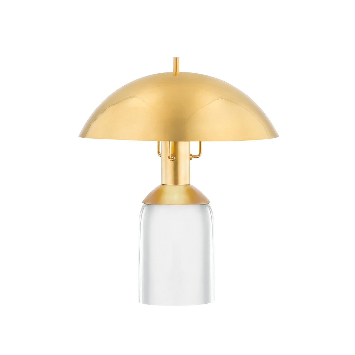 BAYSIDE - Lampe à poser en laiton verre pour salon design