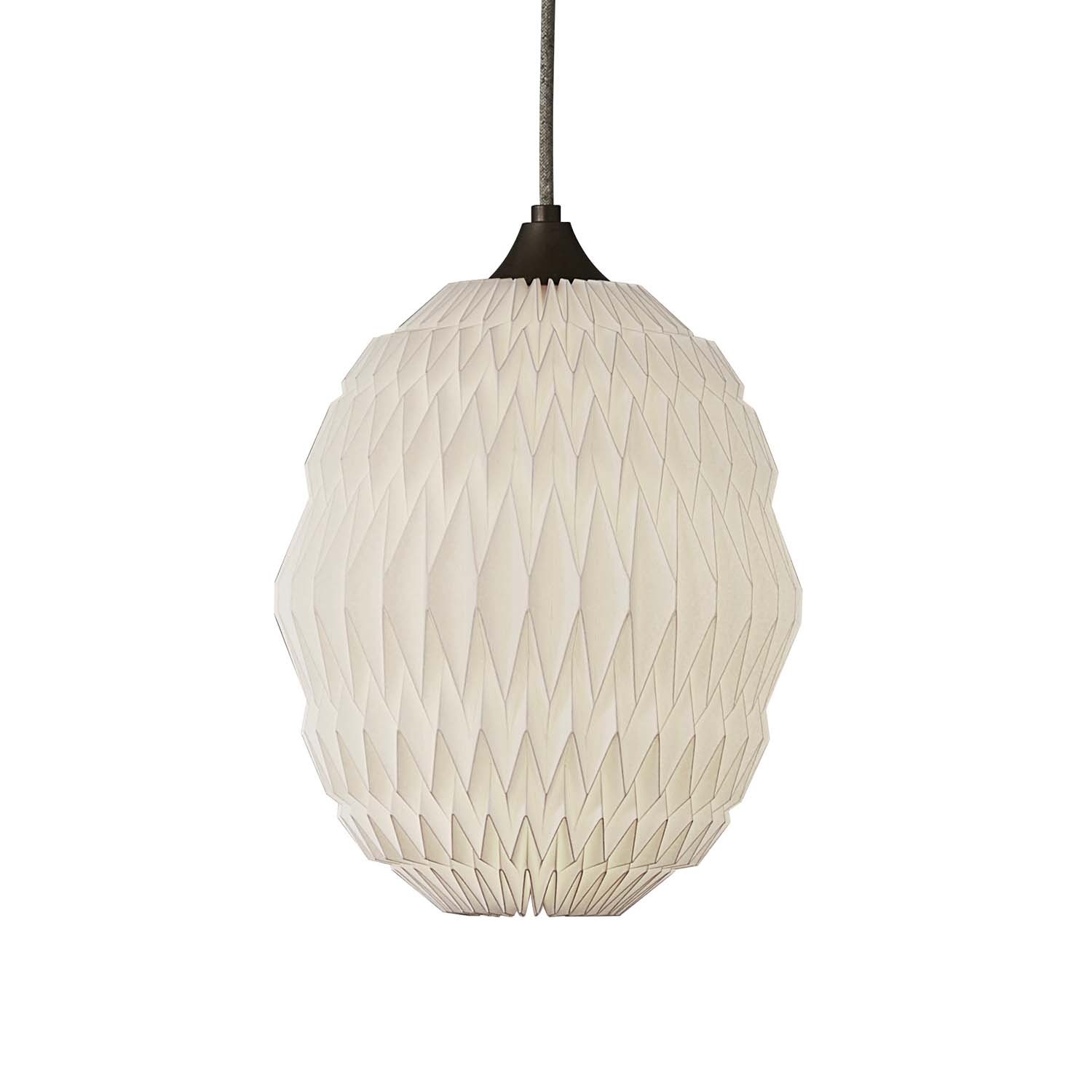 CALEO 1 - Handcrafted pleated paper pendant