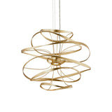 CALLIGRAPHY - Elegant Gold Spiral Bedroom Pendant