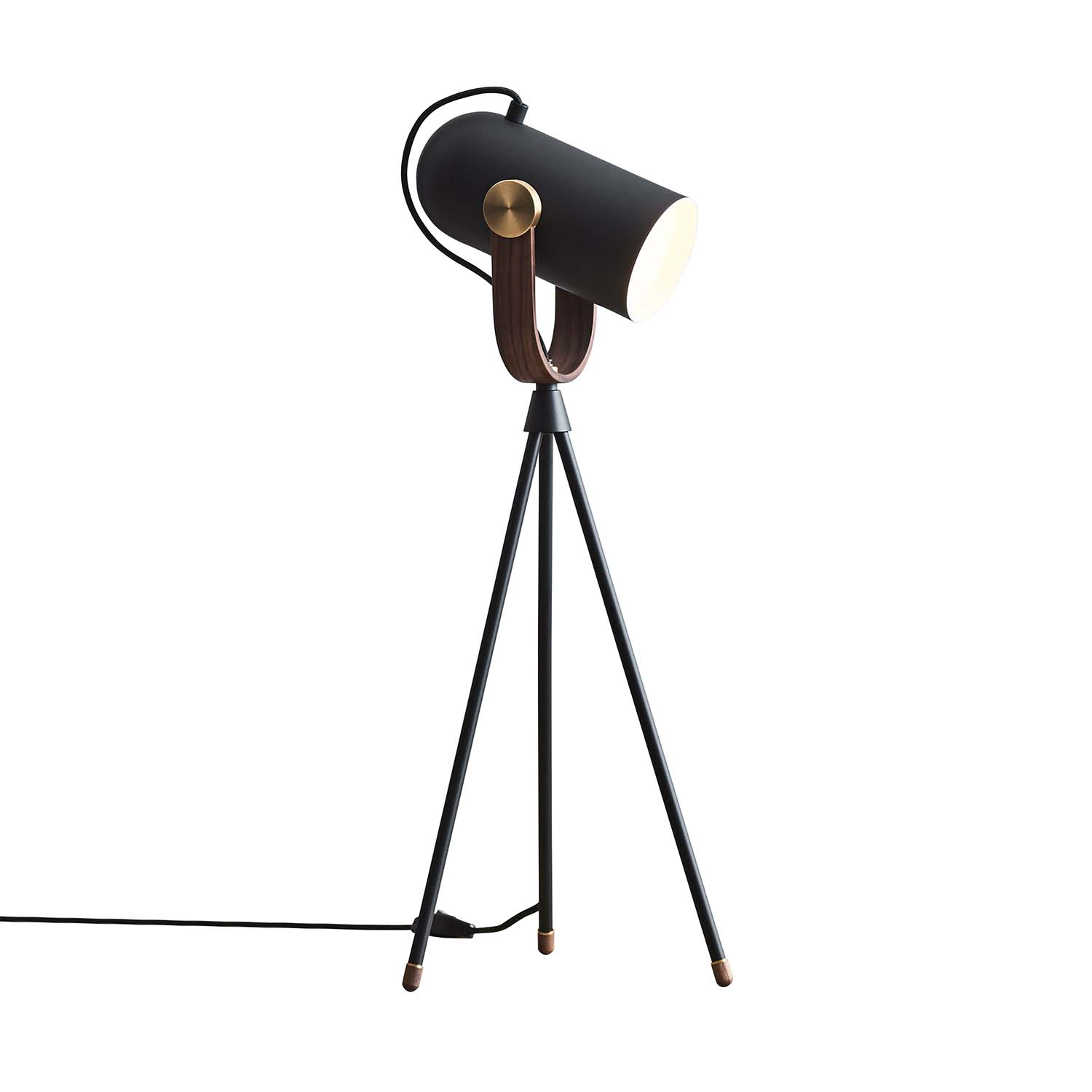 CARRONADE High Table - Vintage and industrial projector desk lamp