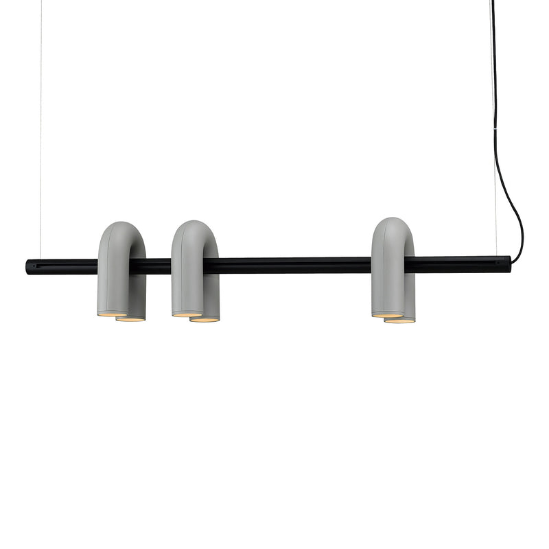 CIRKUS - U-shaped rail suspension, design and color