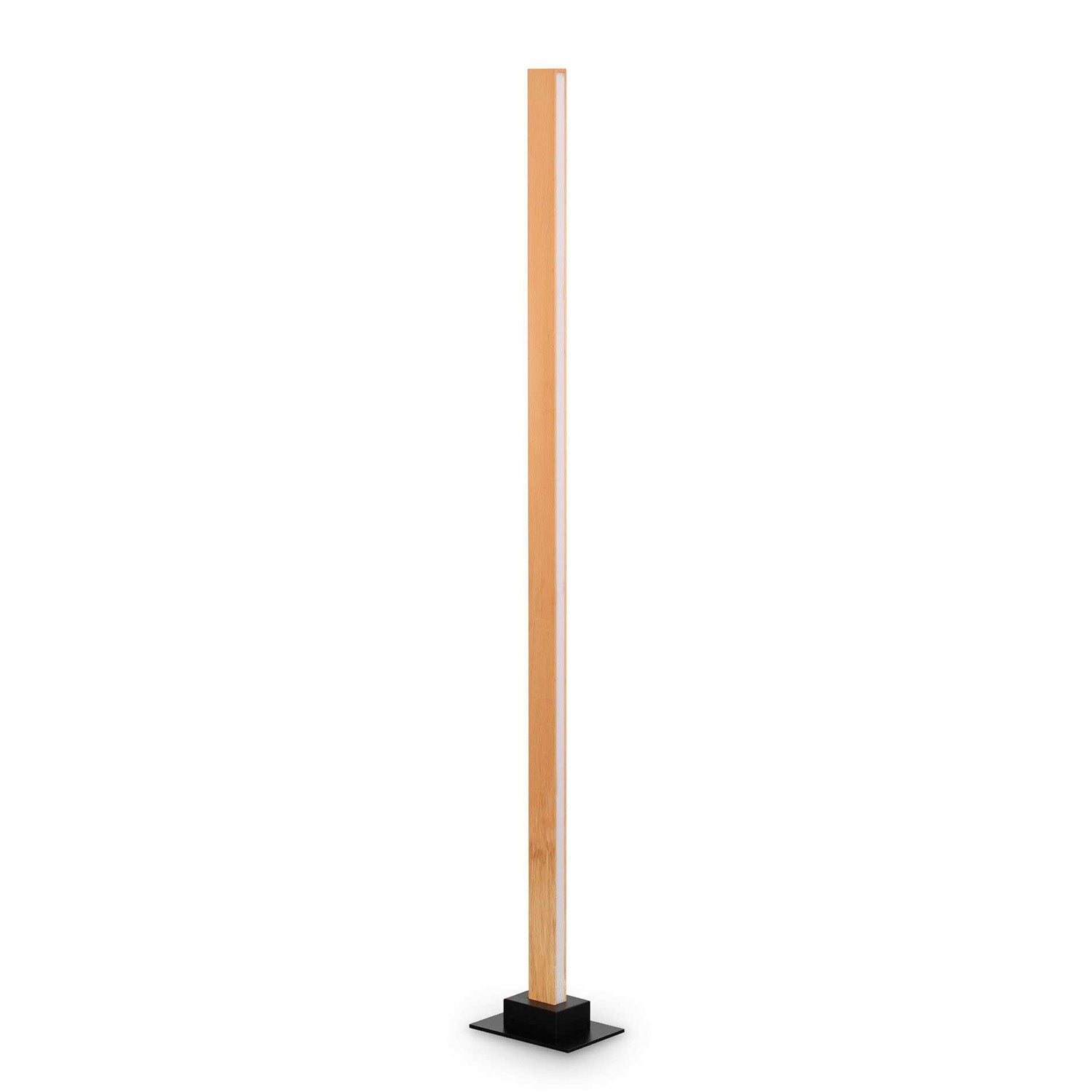 CRAFT - Wooden floor lamp with integrated LED strip