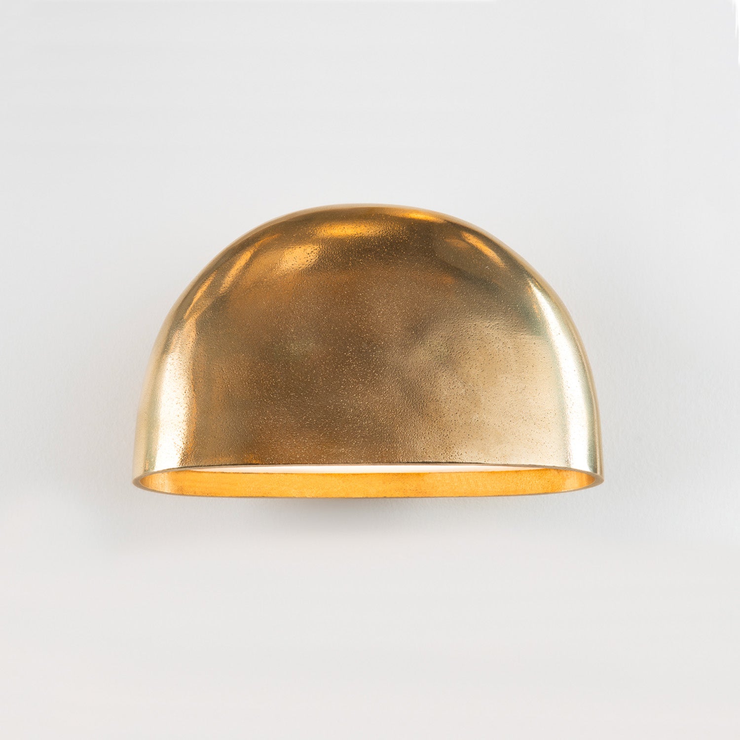 DIGGS – Antike Vintage-Kuppel-Wandleuchte aus Messing