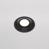 DOT - Waterproof round recessed spotlight, black or white, 85mm