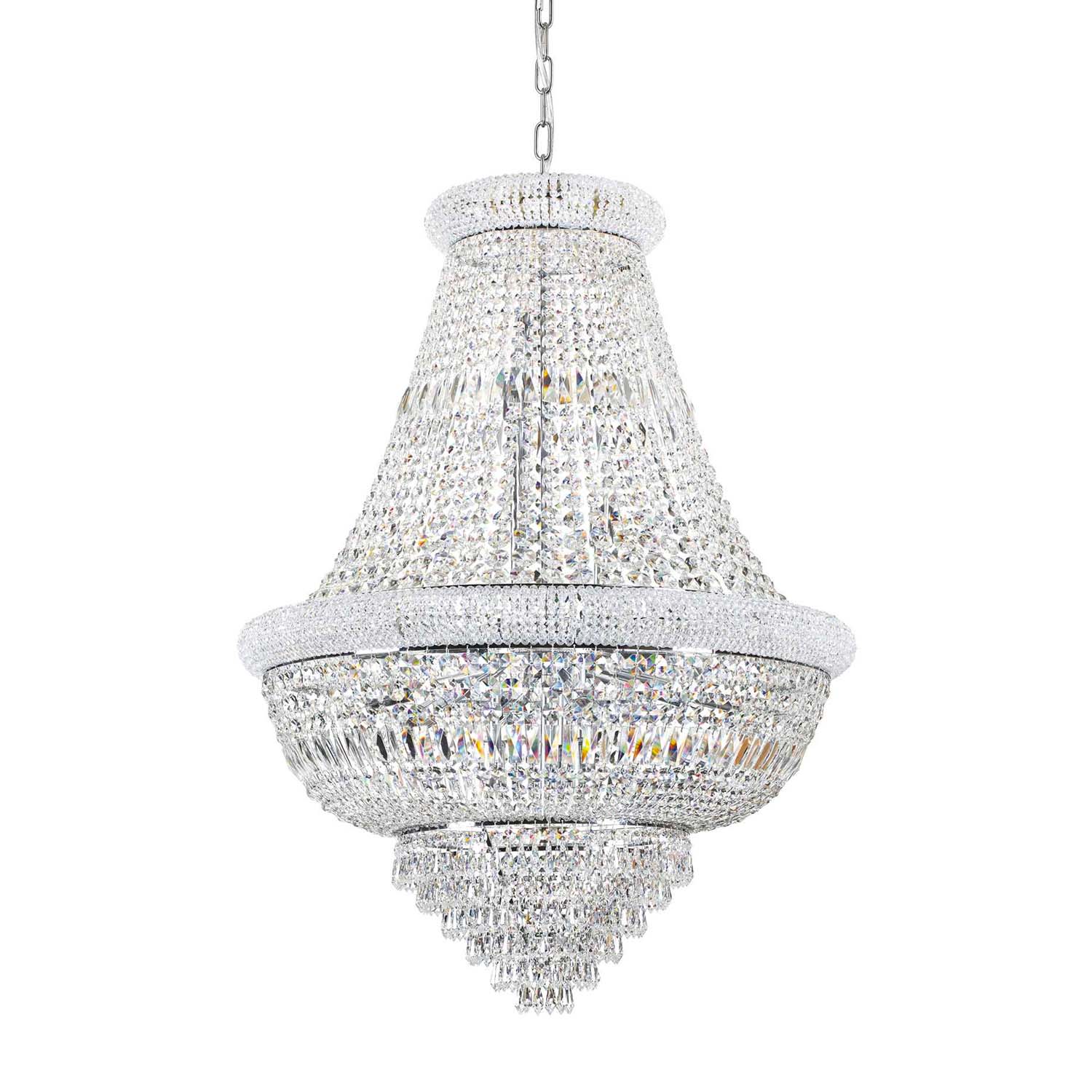 DUBAI - Chic chandelier in glass beads and crystal