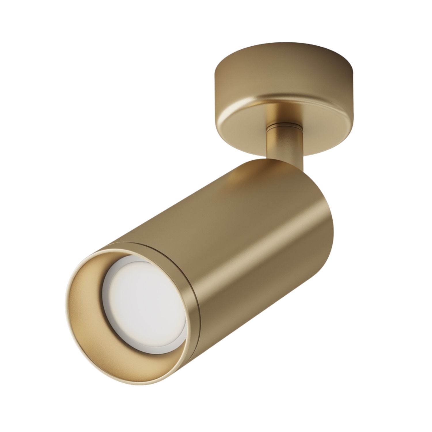 FOCUS - Adjustable surface-mounted spotlight in gold, black or white