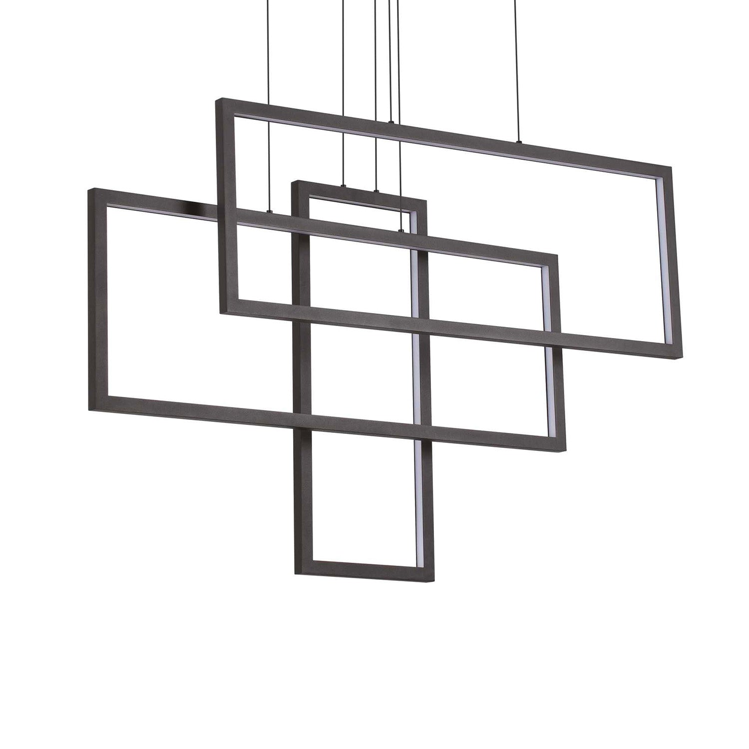 FRAME – Integrierte LED-Pendelleuchte mit geometrischem Design