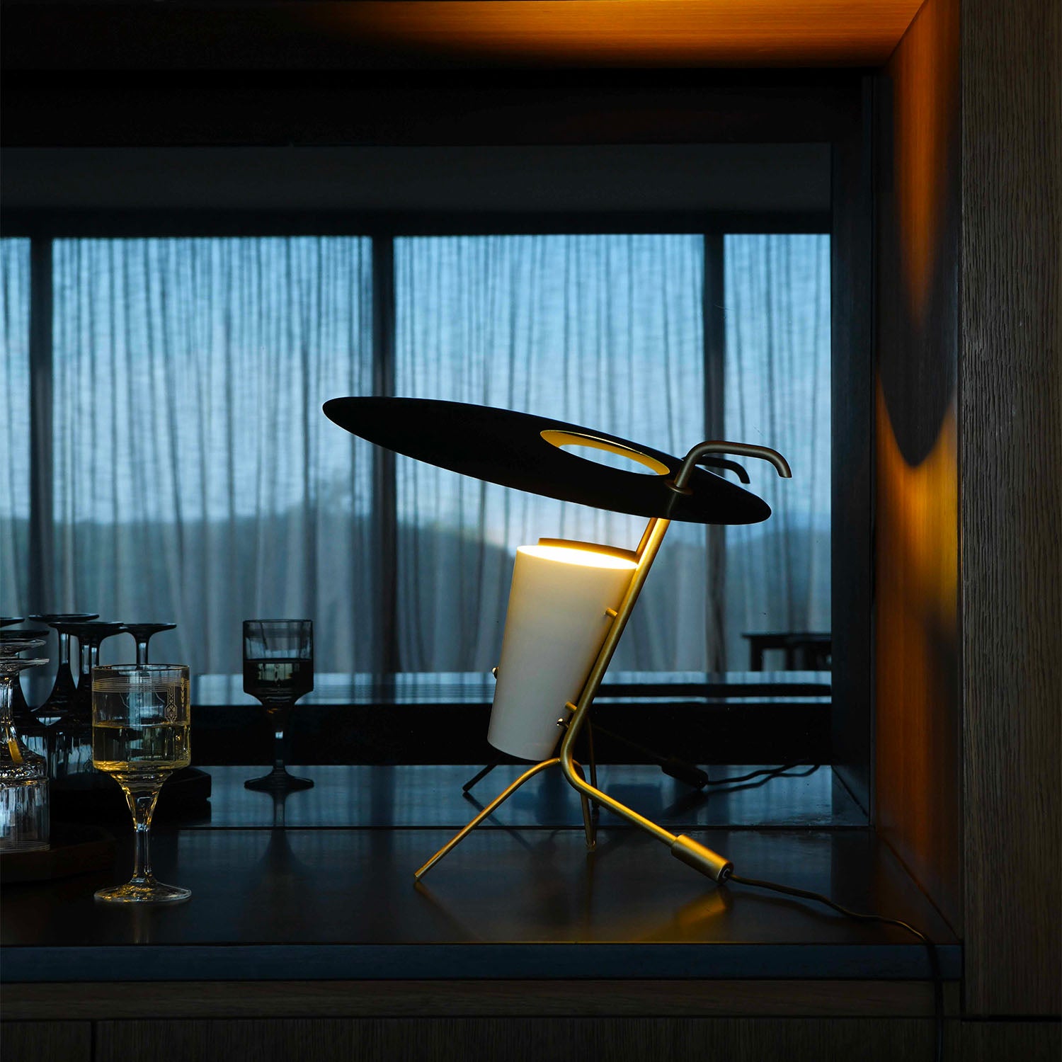 G24 - Retro vintage 50s design desk lamp