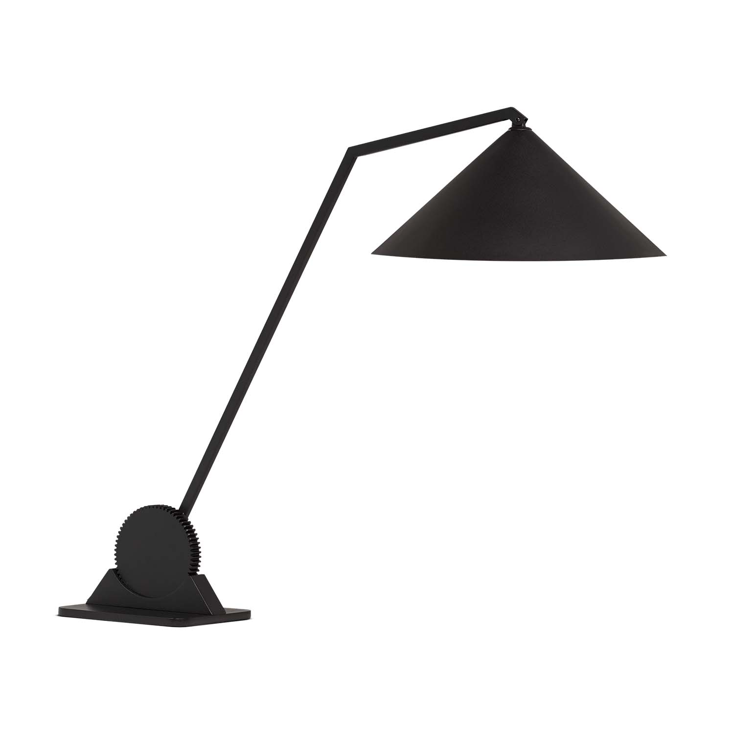 GEAR - Lampe de bureau noire design et moderne