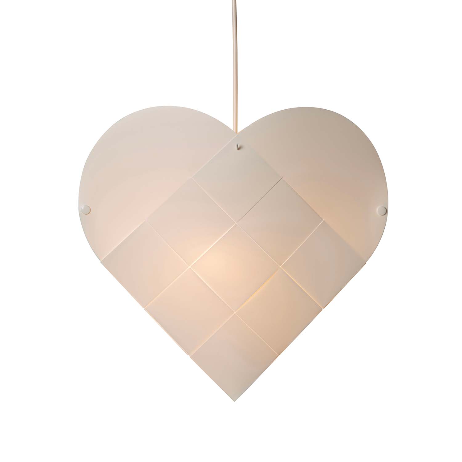 HEART - Handcrafted heart-shaped pendant light