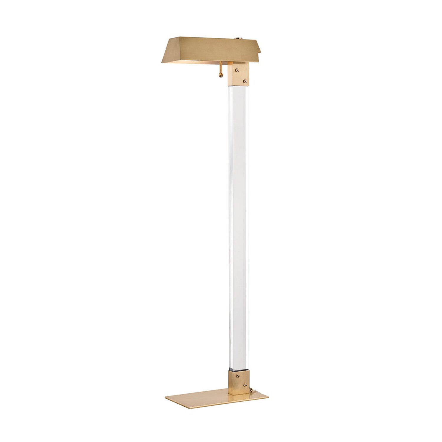 HUNTS POINTS - Floor lamp in brass and marble