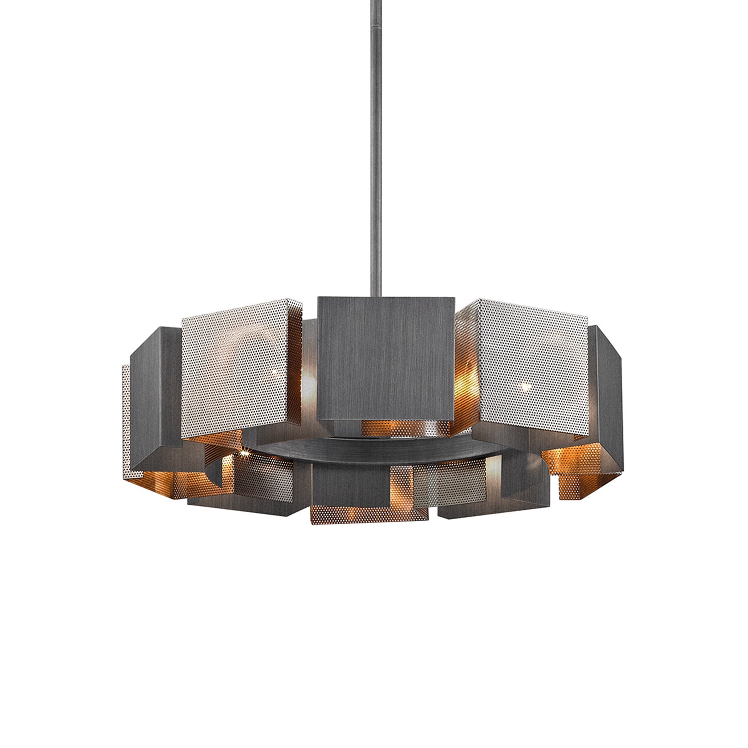 IMPRESSION - Industrial and contemporary steel pendant light