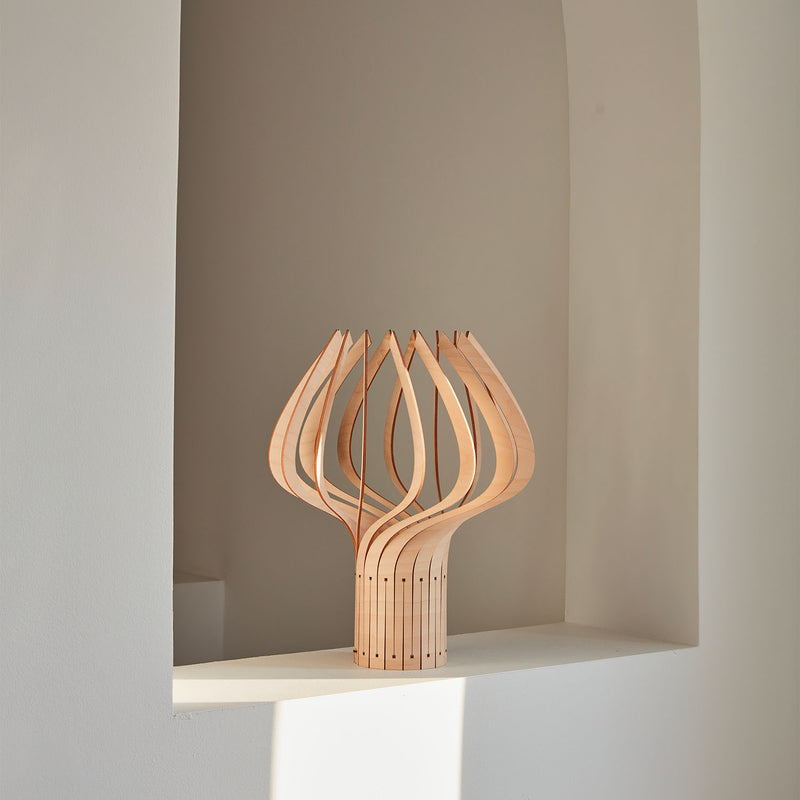 KAPUTAFUNAT - Handcrafted designer wooden living room lamp