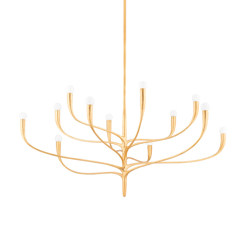 LABRA - Tree of Life Golden Chandelier Pendant for Living Room