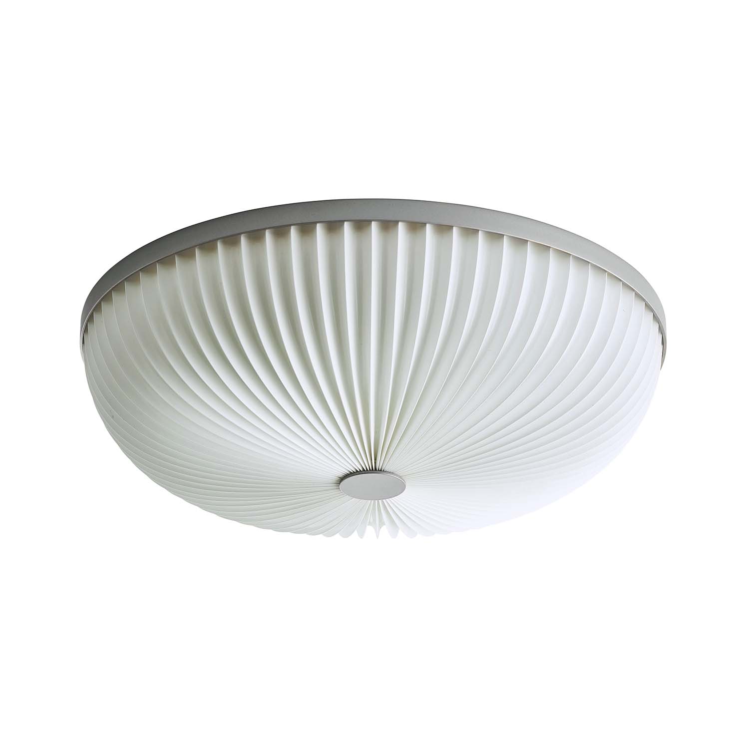 LAMELLA - Handcrafted white pleated paper ceiling light