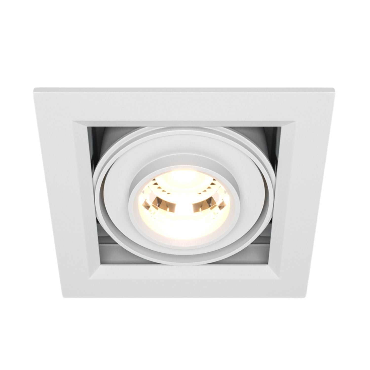 METAL MODERN - Integrated LED recessed spotlight in white or black aluminum