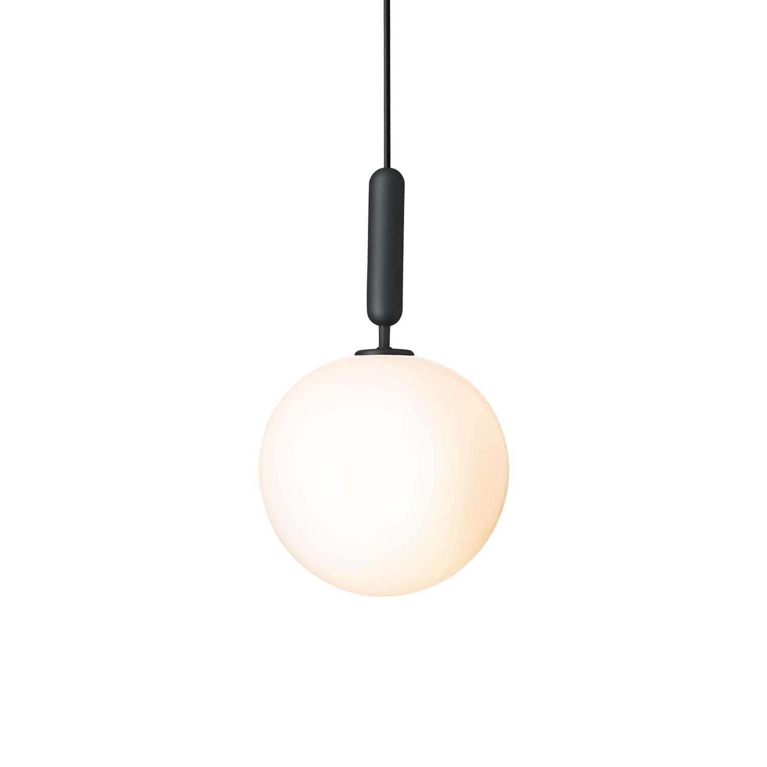 MIIRA 1 Opal - Elegant and minimalist pendant lamp, gold or black