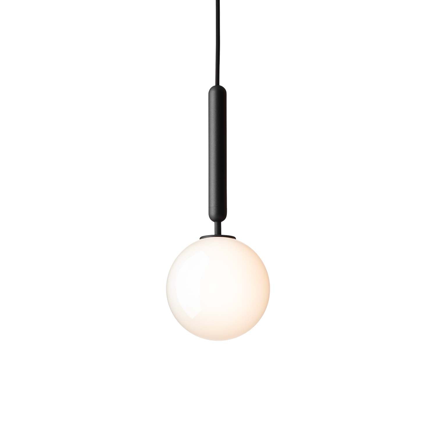 MIIRA 1 Opal - Elegant and minimalist pendant lamp, gold or black
