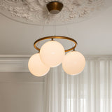 MIIRA Opal Circular - Elegant High End Dining Room Circular Chandelier
