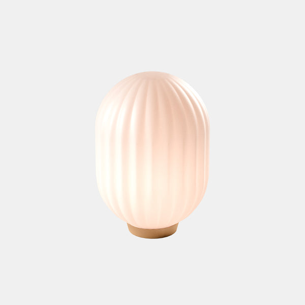 BRIGHT MODECO - Glass bedside lamp, elegant and cocooning bedroom