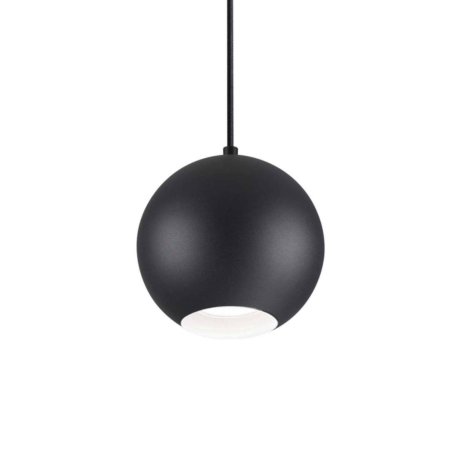 MR JACK - Chrome, white or black ball spot pendant light