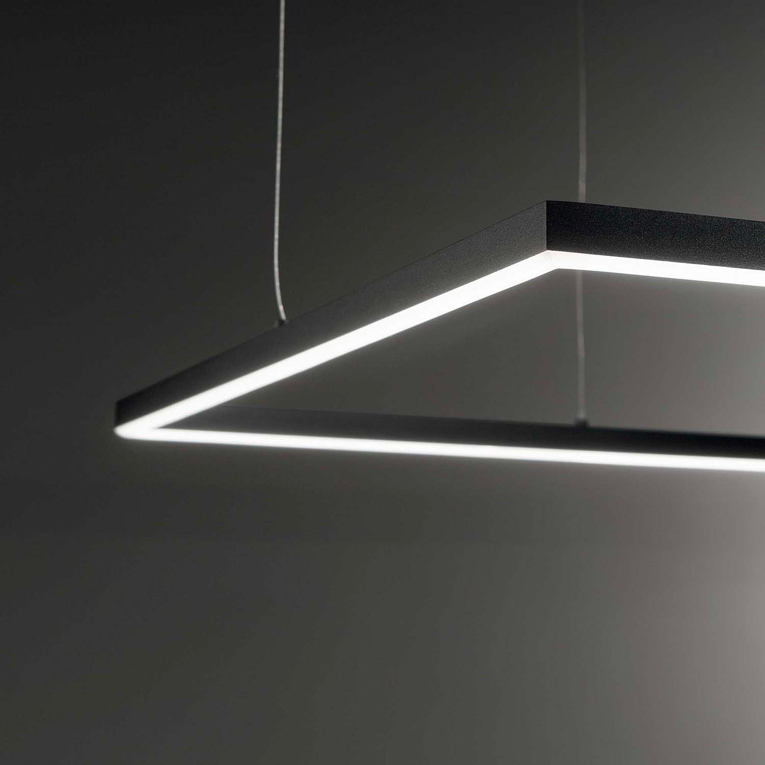 ORACLE SLIM SQUARE – Designer-integrierte quadratische LED-Pendelleuchte
