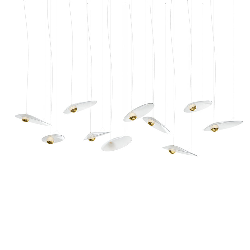OYSTER - Luxurious pendant lamp, nanocoated glass drop