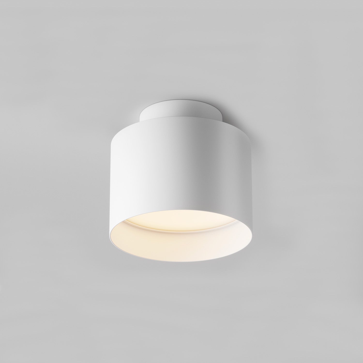 PLANET - Round designer black or white wall spotlight