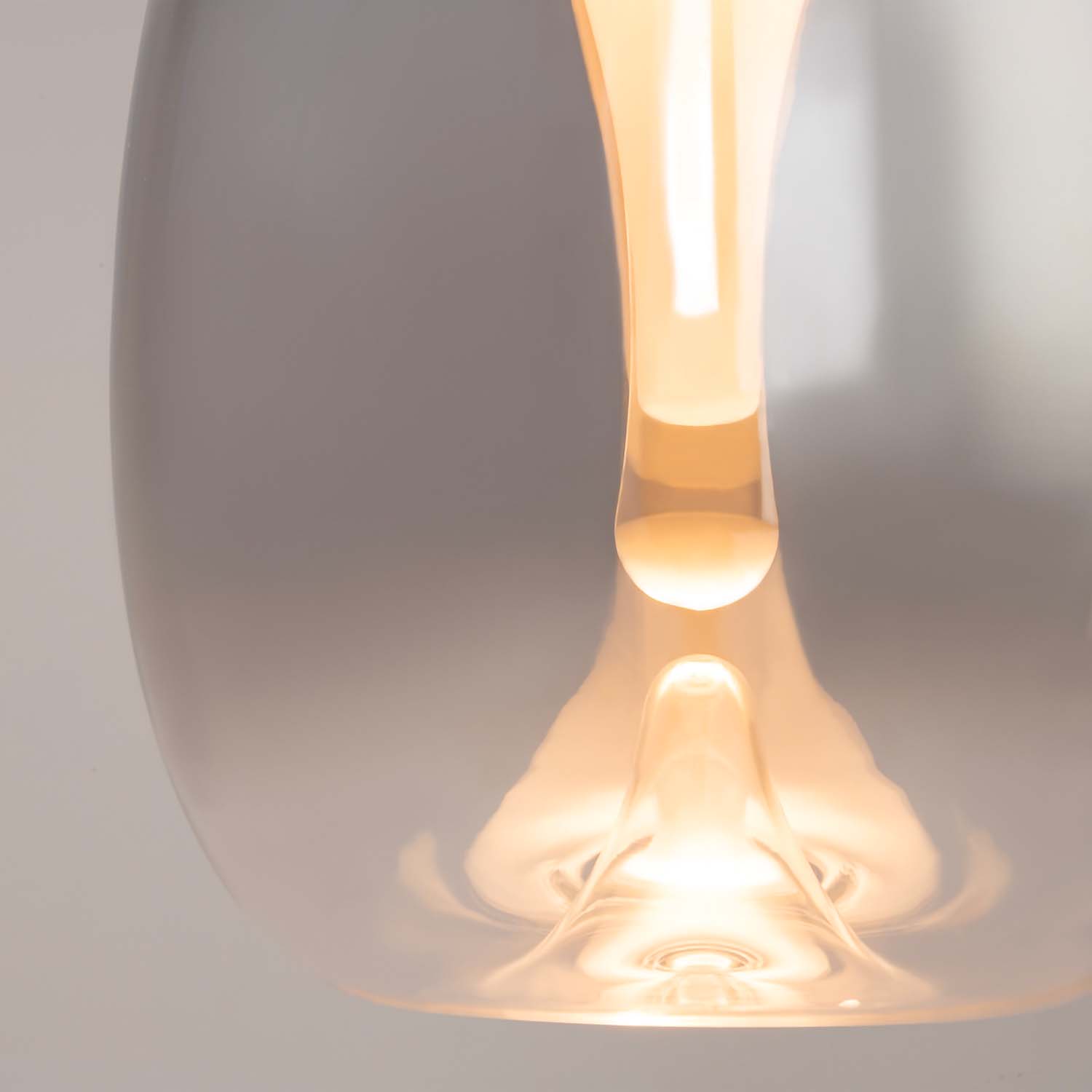 SPLASH - Designer glass pendant light with integrated LED