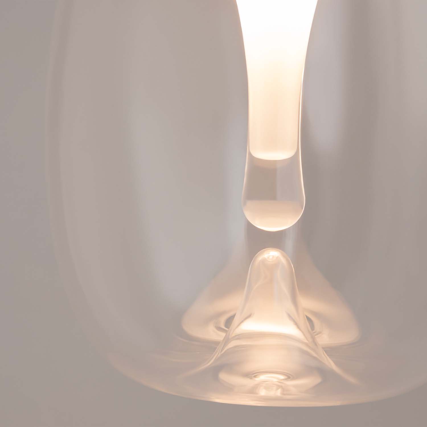 SPLASH - Designer-Pendelleuchte aus Glas mit integrierter LED