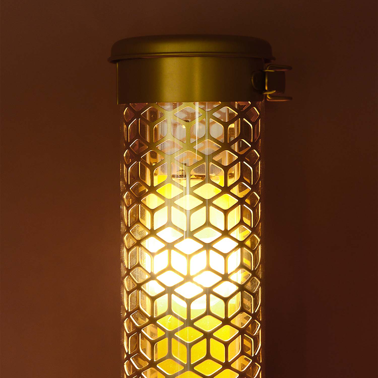 VENDOME MINI - Waterproof designer tube wall light in brass steel