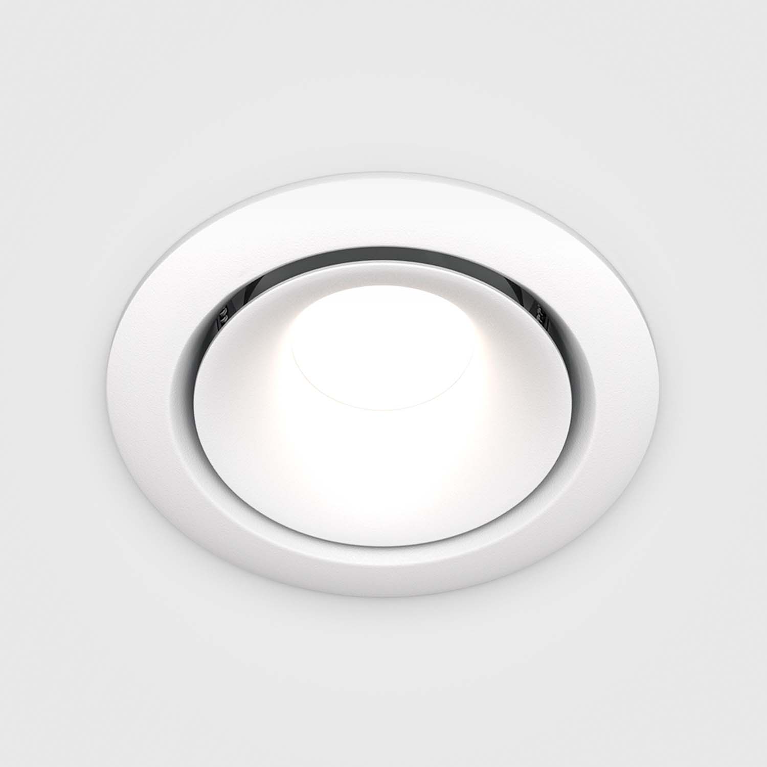 YIN A - White design recessed spotlight 98mm