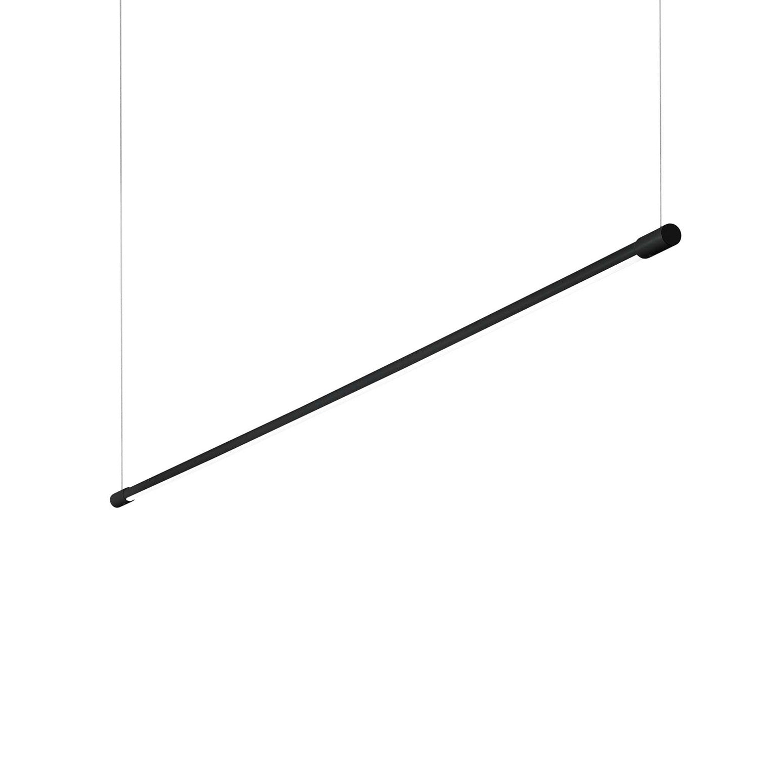 YOKO - Black or white integrated LED tube pendant light