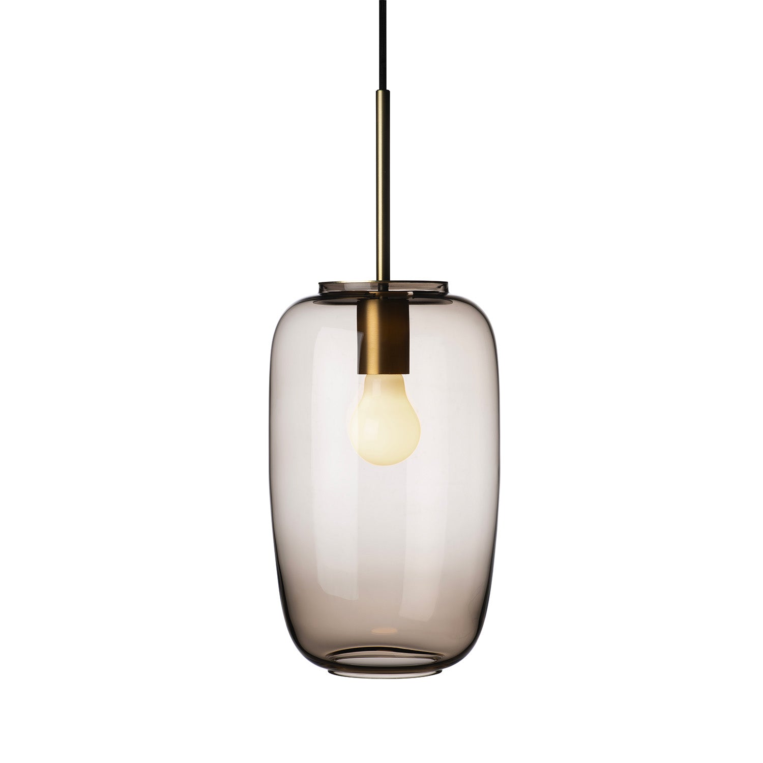 ARCHIVE 4178 - Handmade blown glass pendant lamp