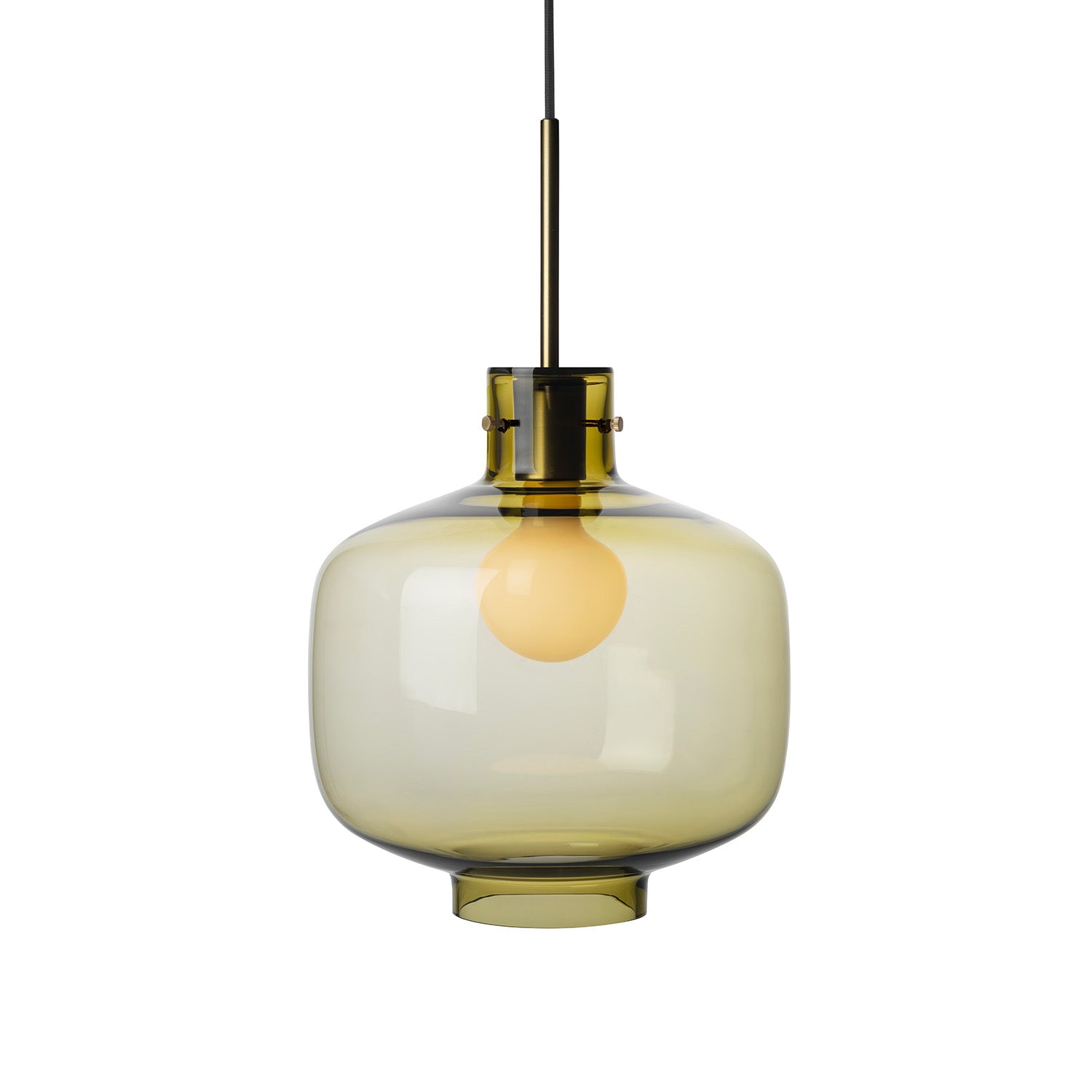 ARCHIVE 4180 - Handmade blown glass pendant lamp