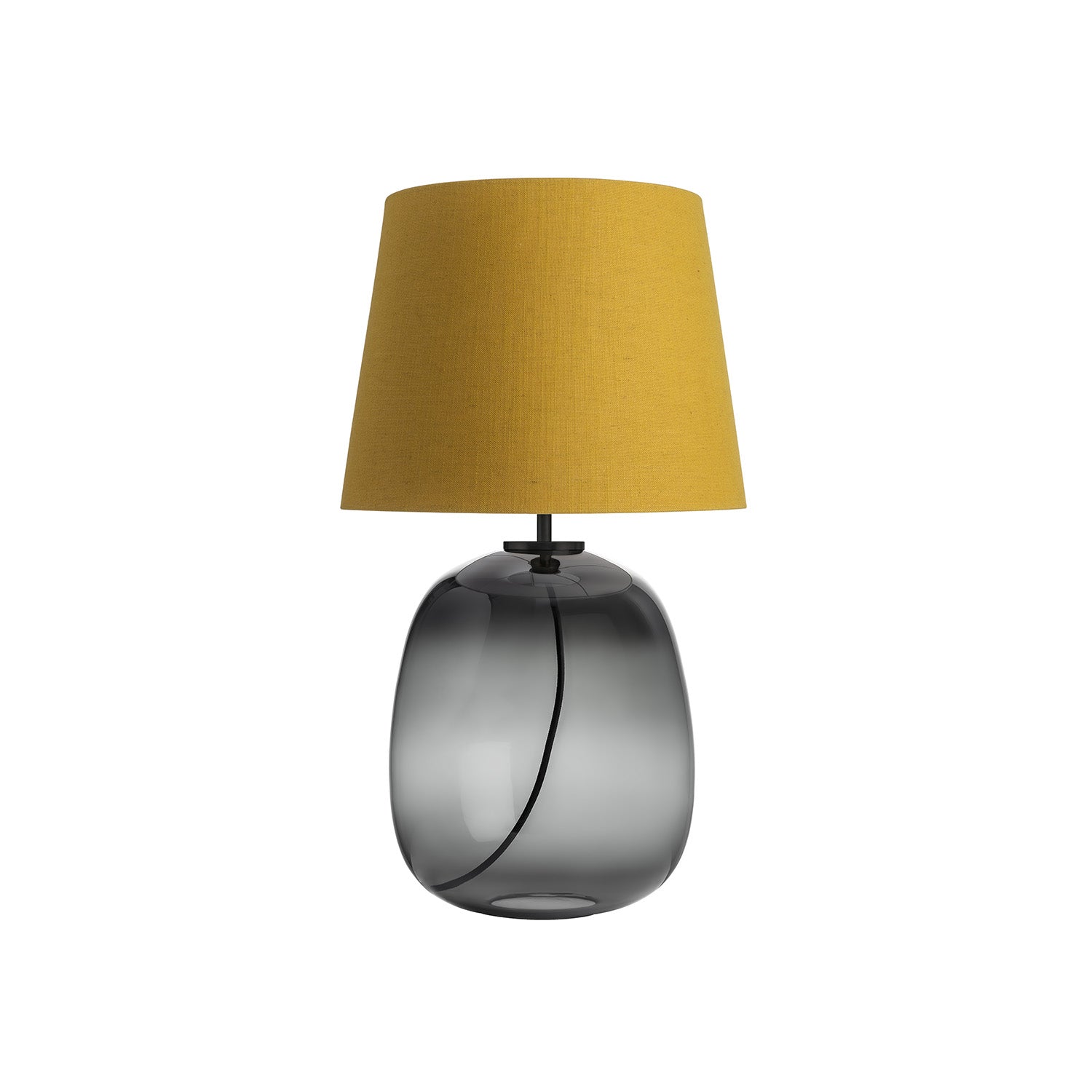 AUSTRA B - Lampe de table en verre soufflé artisanale