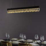 CRYSTAL CONE - Luxurious chandelier in steel and handcrafted blown glass