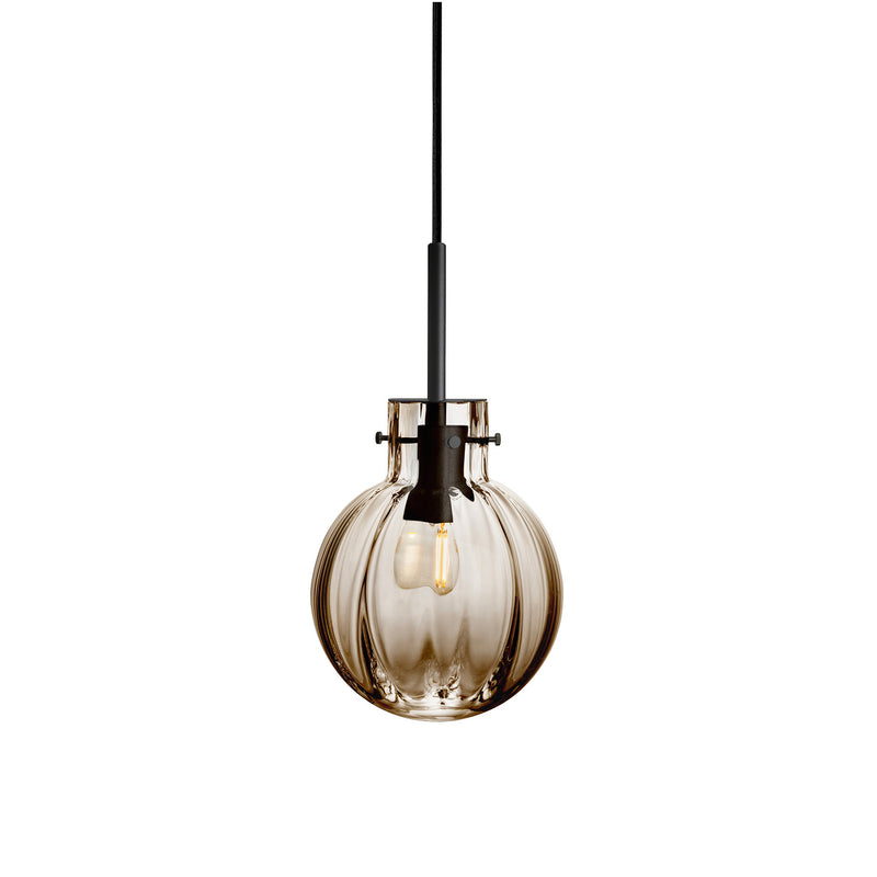 OPTIC - Blown glass pendant lamp, entirely handcrafted
