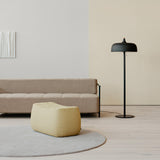 ACORN - Scandinavian matt black, matt gray and matt white floor lamp