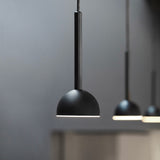 BLUSH Pendant - Minimalist terracotta, matt black and white pendant lamp