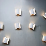 BUTTERFLY - Vintage steel wall light, indirect lighting