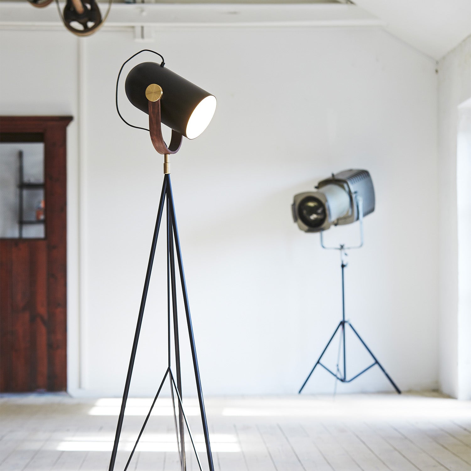 CARRONADE - Vintage projector floor lamp, living room or adult bedroom