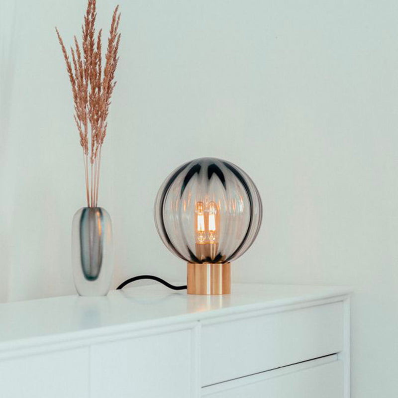 CHRYSTAL - Handmade blown glass bedside lamp