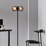 DISCUS Floor - Black designer floor lamp for living room