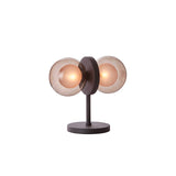 DISCUS Table - Designer black table lamp with glass balls