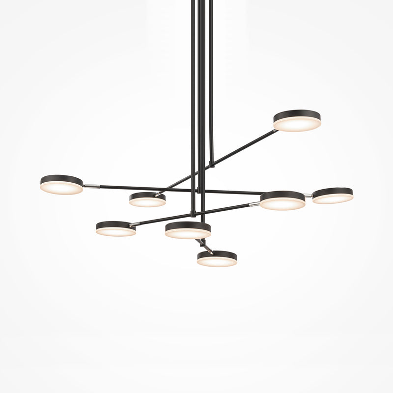 FAD B - Dimmable and adjustable designer and modern black pendant lamp
